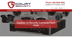 Desktop Screenshot of courtsecurity.com.au